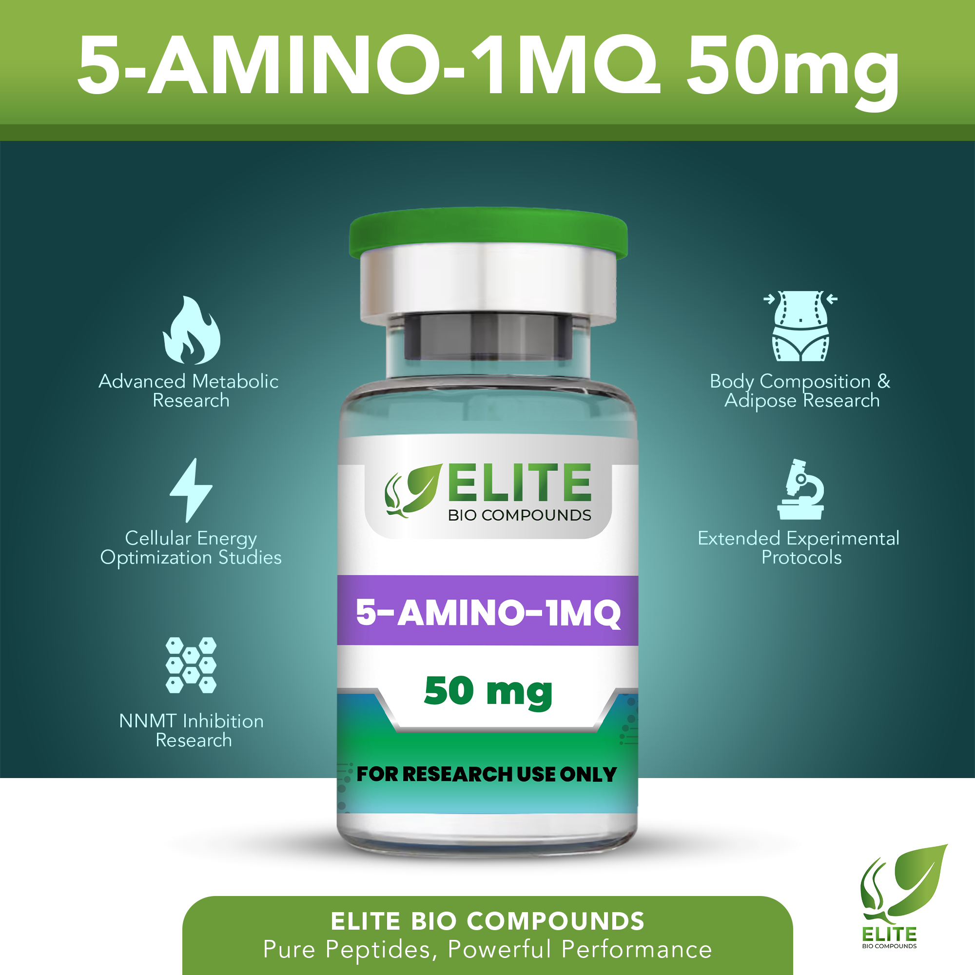 5-Amino-1MQ 50mg – Advanced Body Composition & Wellness Support