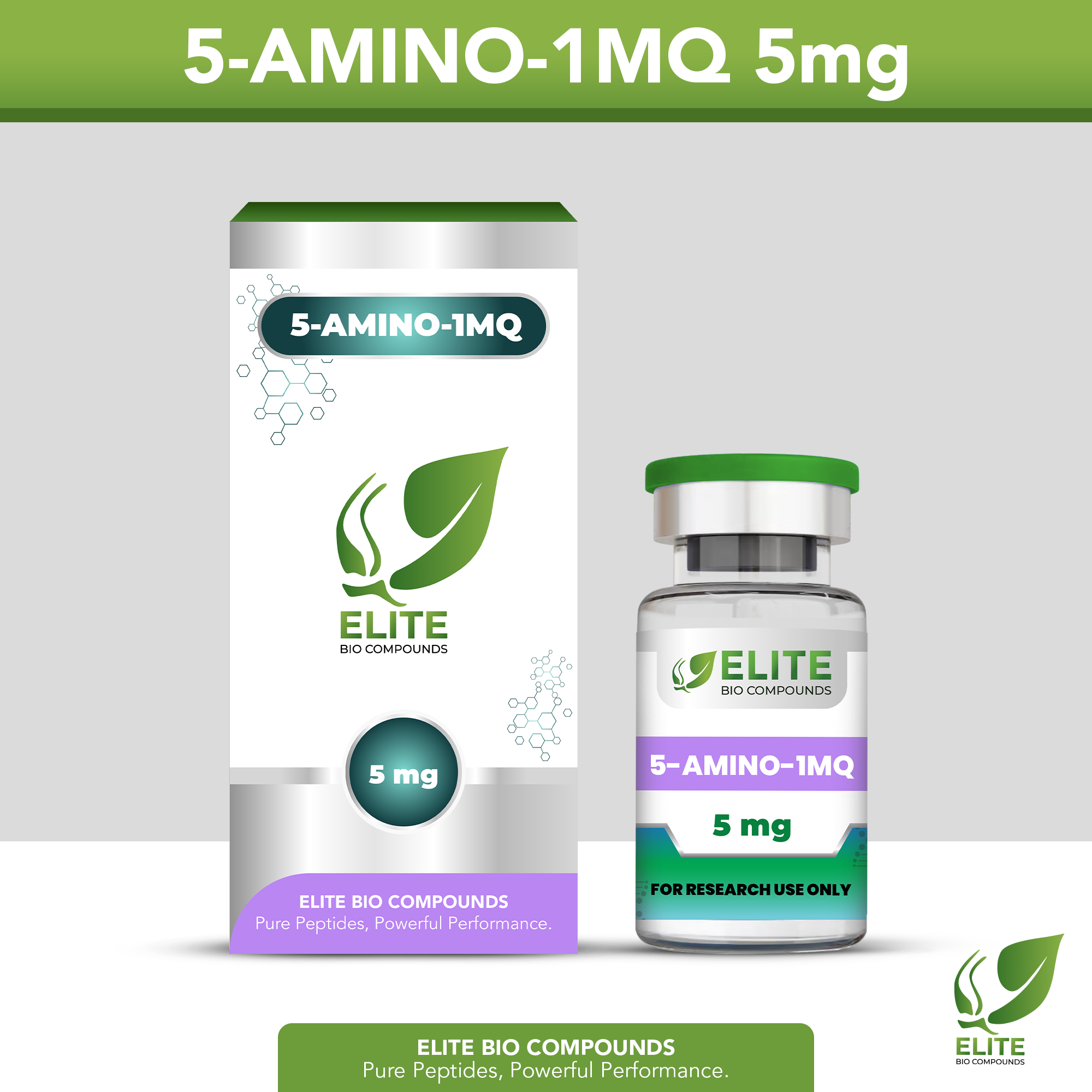 5-Amino-1MQ 5mg – Metabolic Wellness, Energy & Lifestyle Support | COA Verified