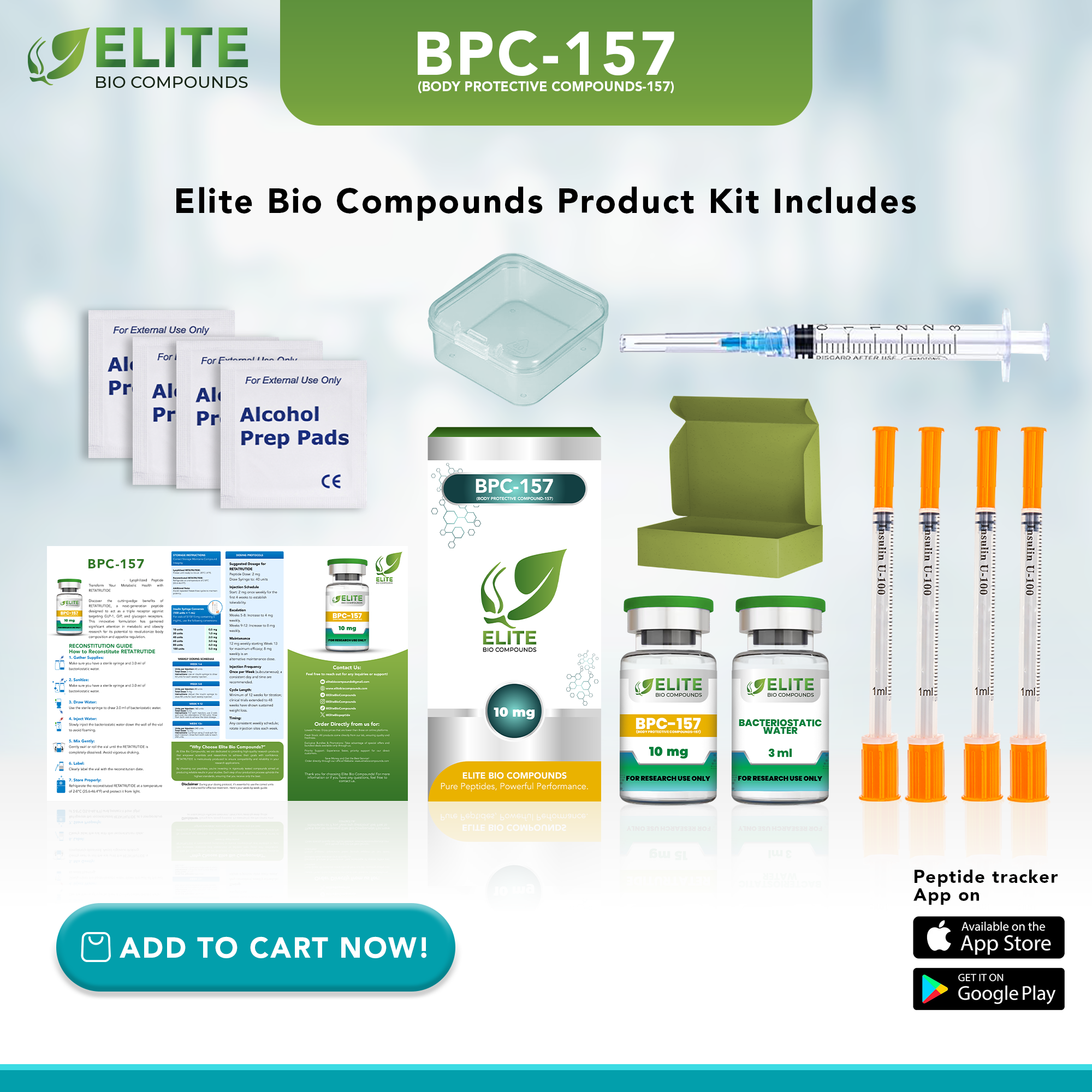BPC-157 (Body Protection Compound-157) | Peptide for Tissue Repair & Recovery | COA Verified