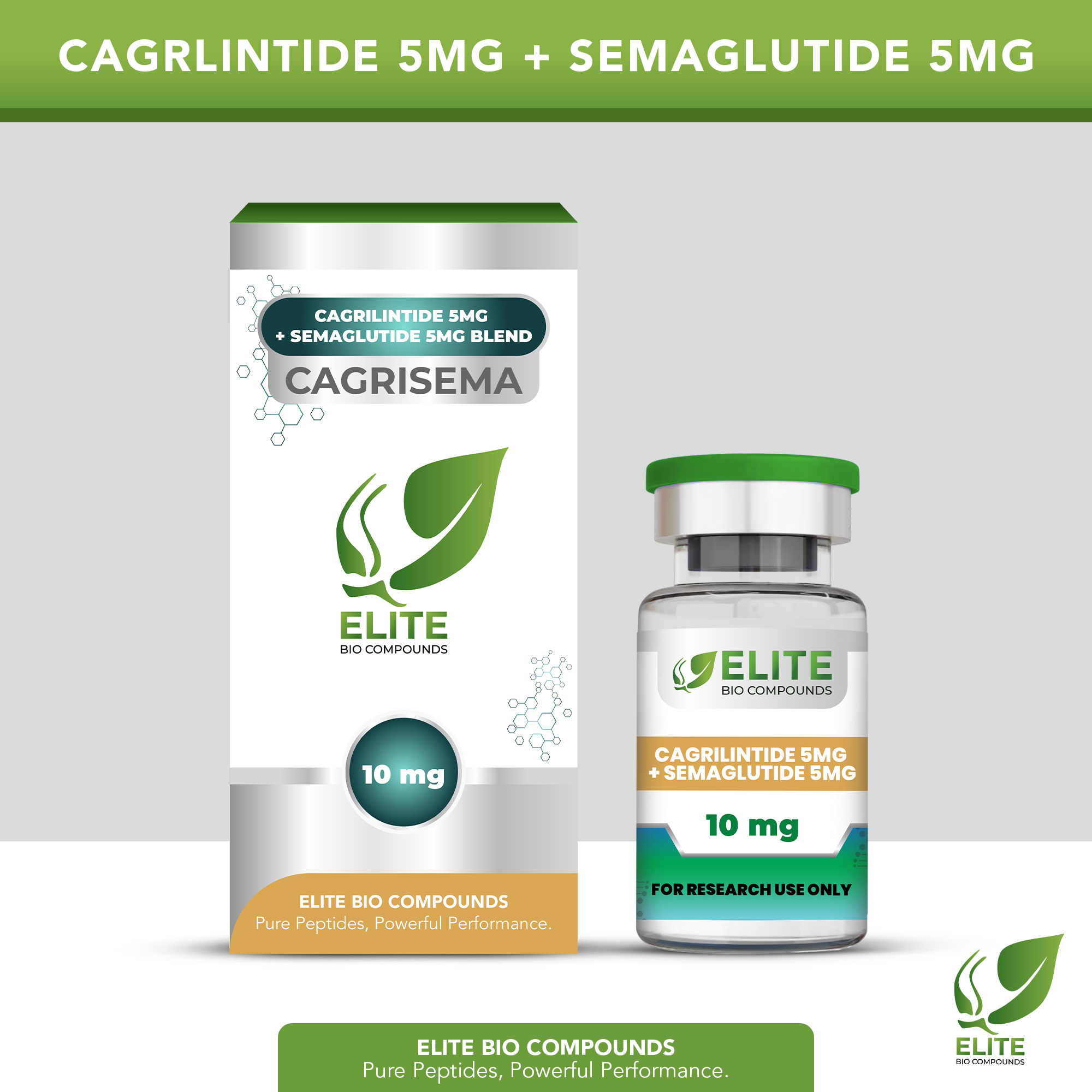 5mg semaglutide Cagrilintide (5 mg) + Semaglutide (5 mg)