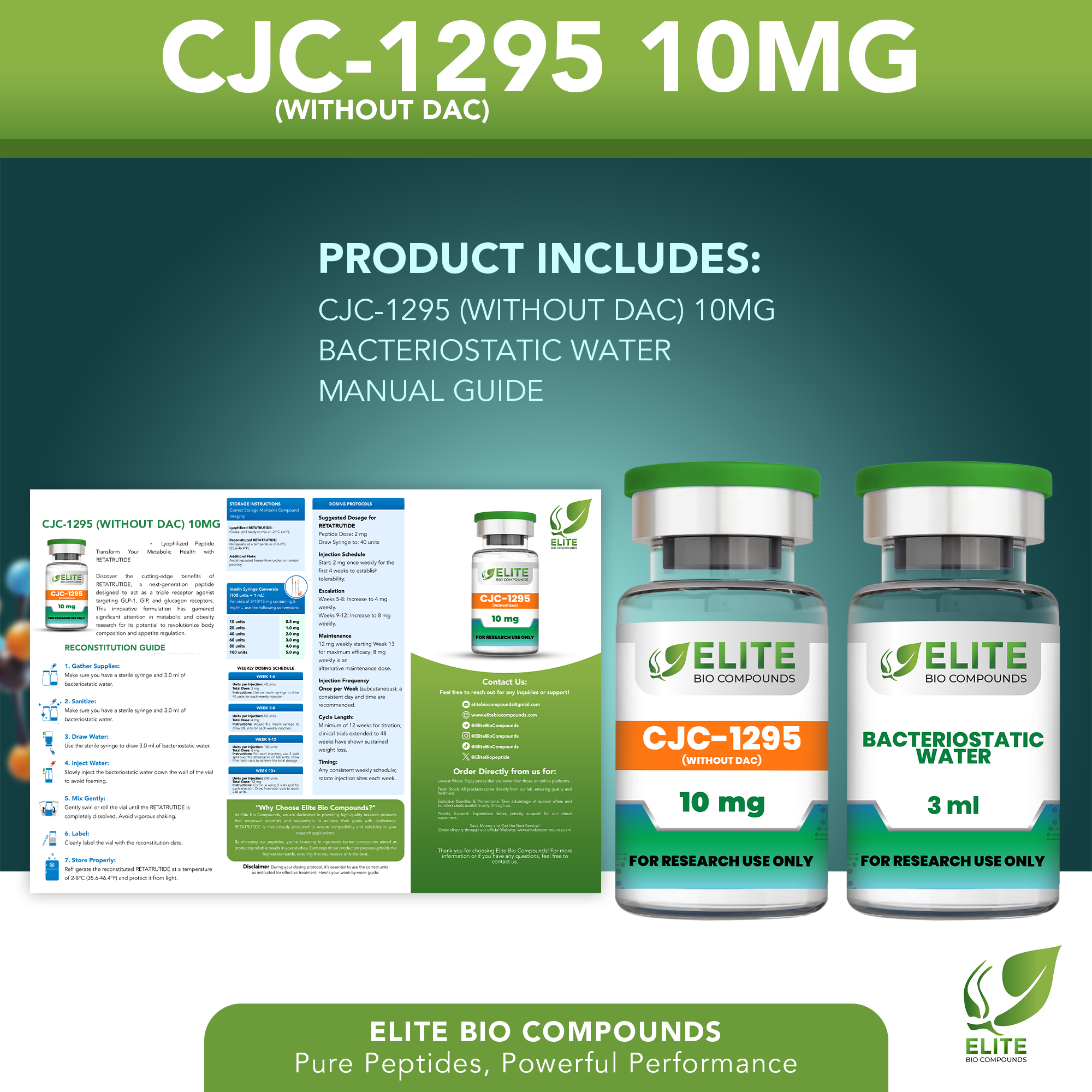 CJC-1295 Without DAC 10mg – Supports Muscle Growth, Endurance & Active Lifestyle | COA Verified