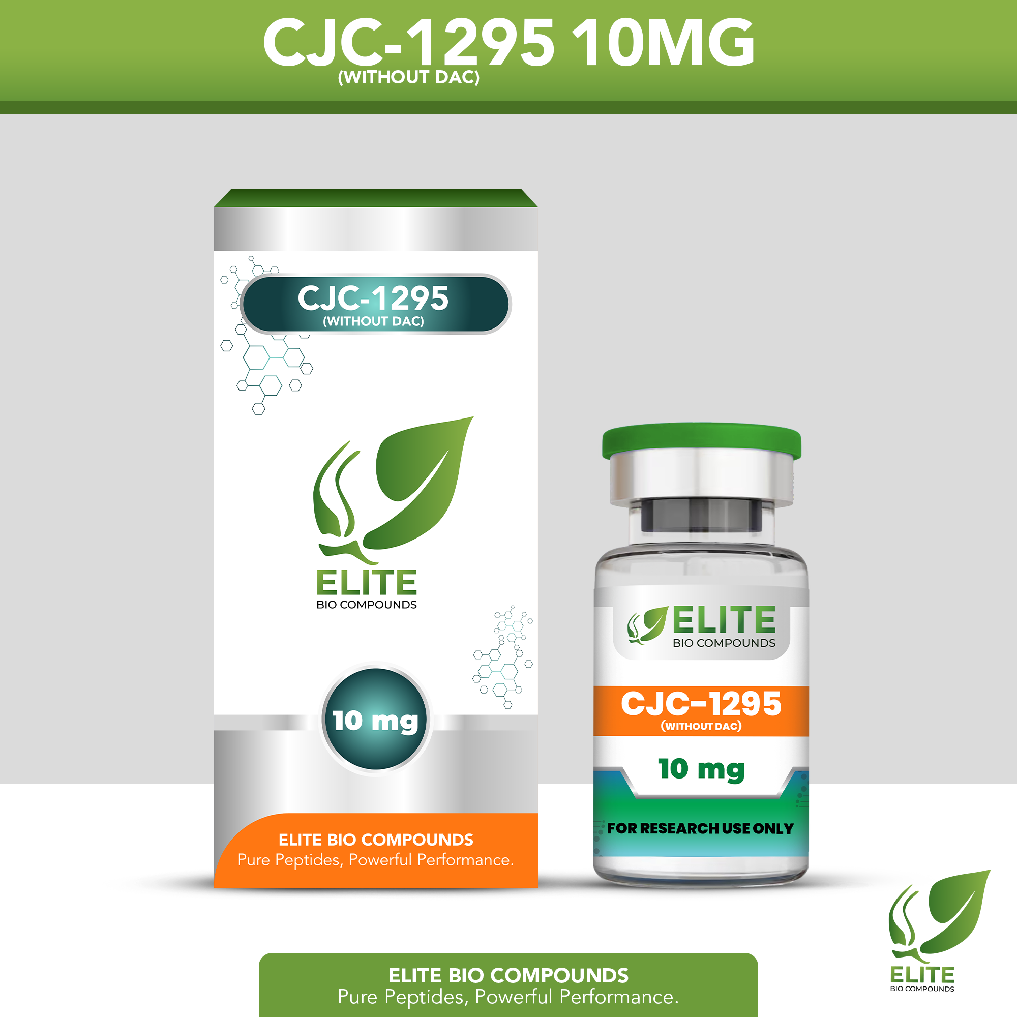 CJC-1295 Without DAC 10mg – Supports Muscle Growth, Endurance & Active Lifestyle | COA Verified
