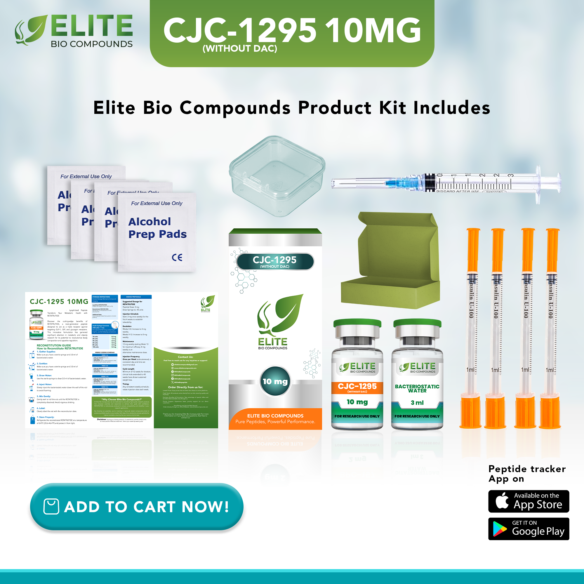 CJC-1295 Without DAC 10mg – Supports Muscle Growth, Endurance & Active Lifestyle | COA Verified