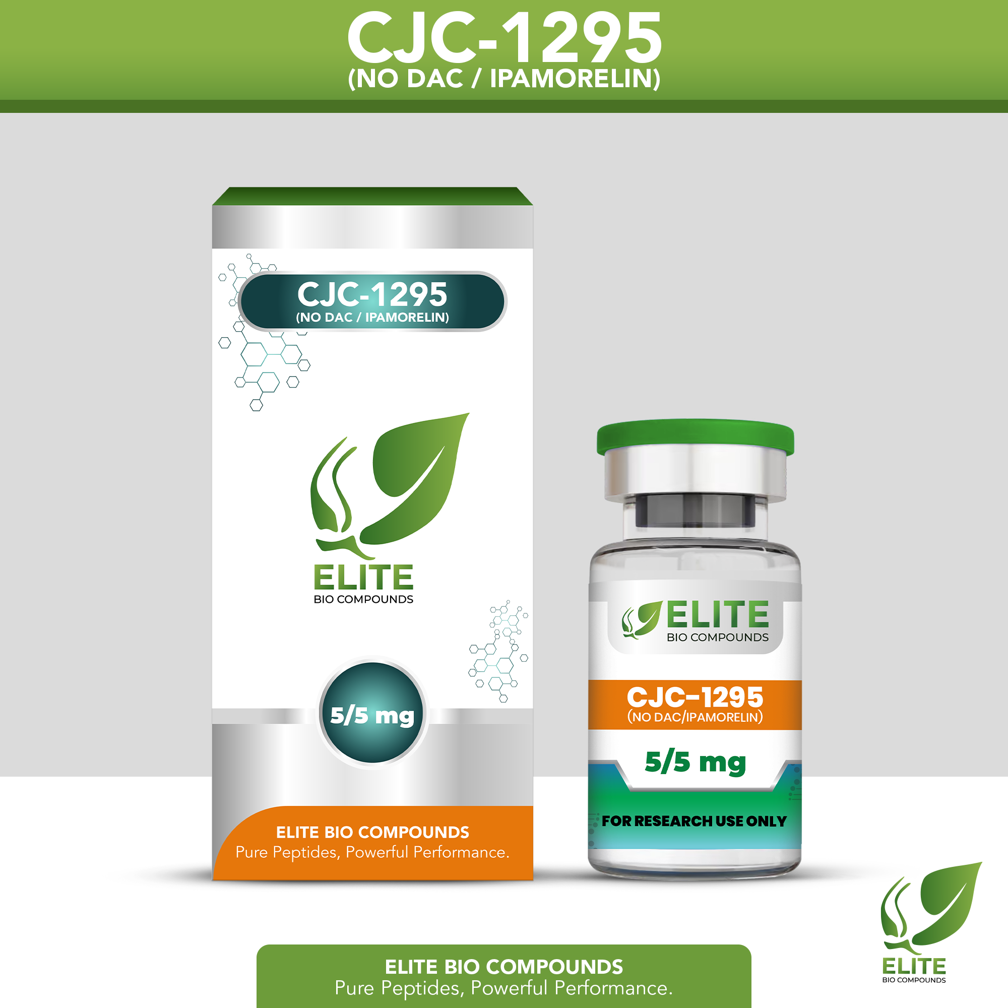 CJC-1295 + Ipamorelin (10 mg) | Growth Hormone Release, Recovery, Sleep & Healthy Aging Support | COA Verified