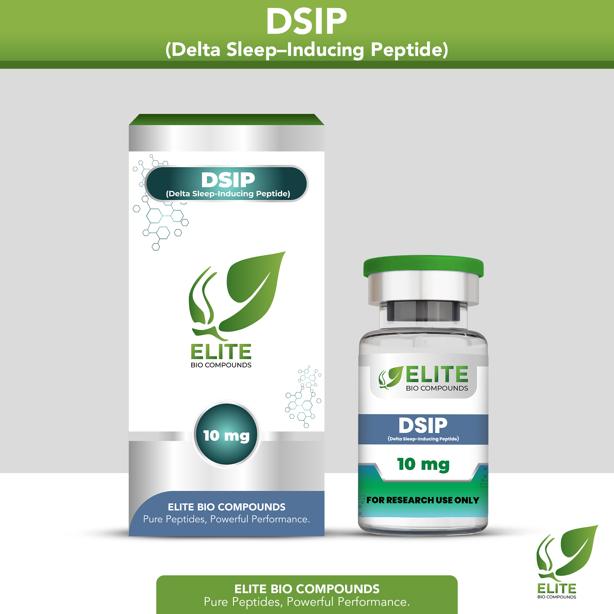 DSIP (15 mg) | Sleep & Recovery Support Peptide | COA Verified