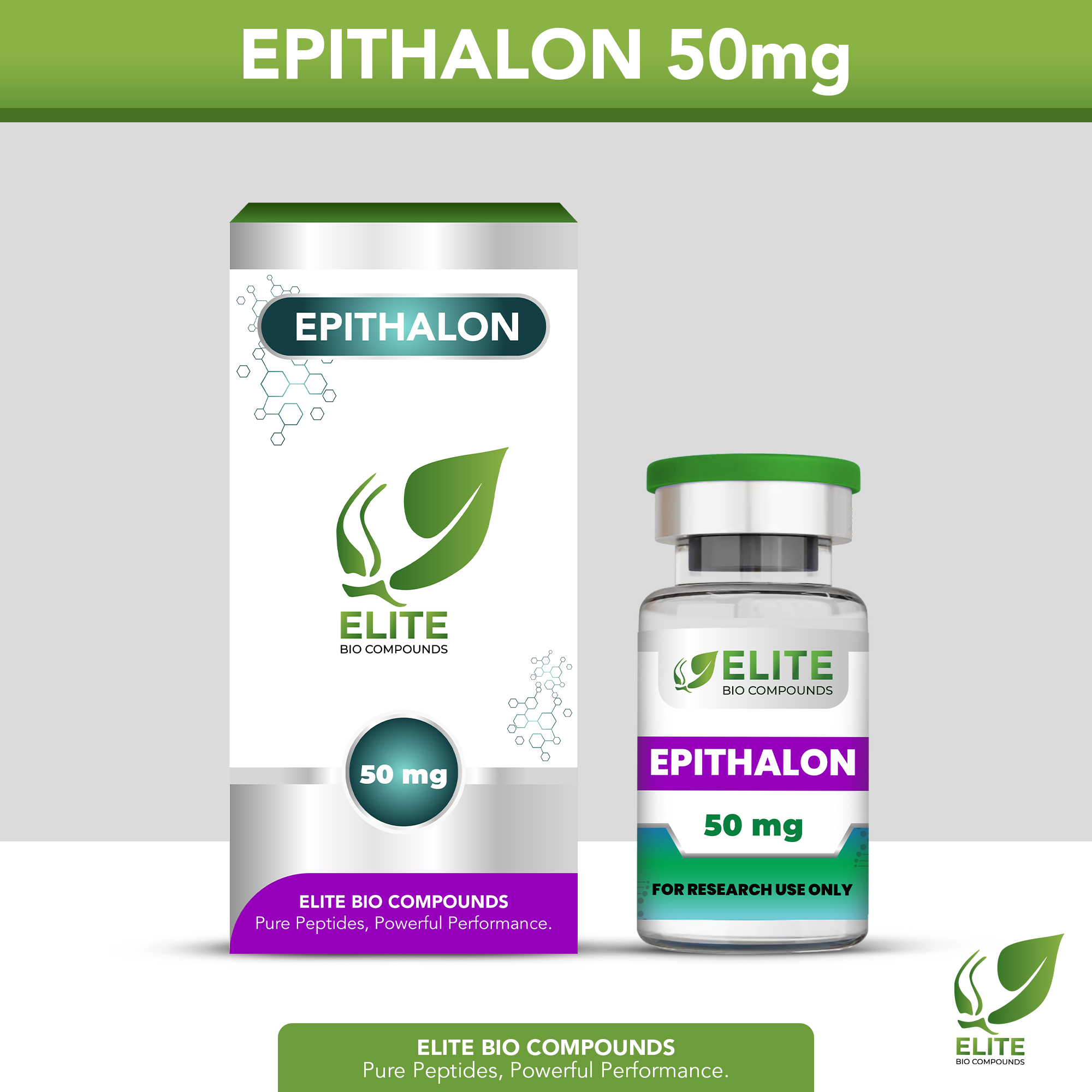 Epithalon 50mg – Advanced Longevity & Wellness Support Formula | COA Verified