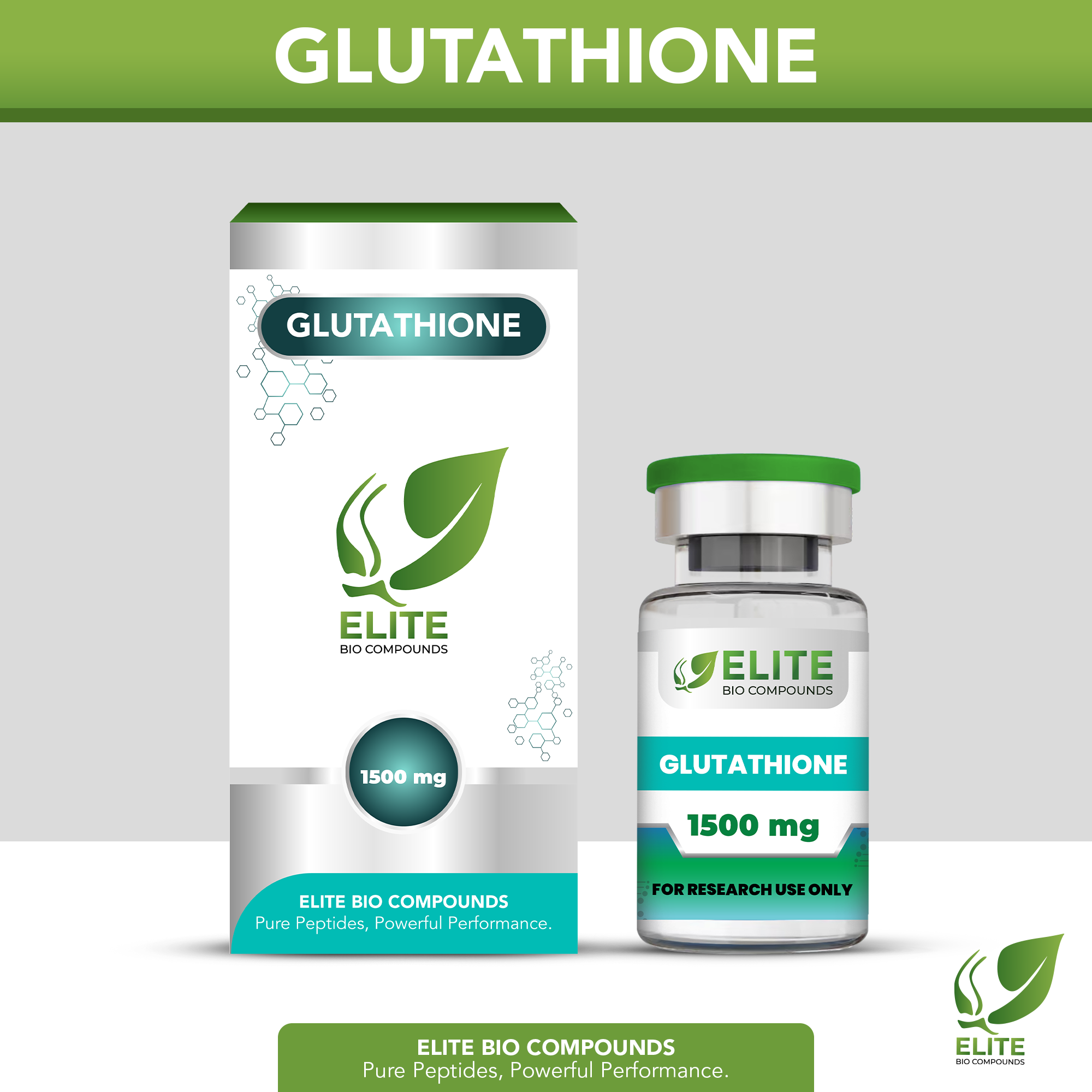 Glutathione (1500 mg) | Skin Brightening, Detox & Immune Support | COA ELITE BIO COMPOUNDS Glutathione (1500 mg) | Skin Brightening, Detox & Immune Support | COA ELITE BIO COMPOUNDS