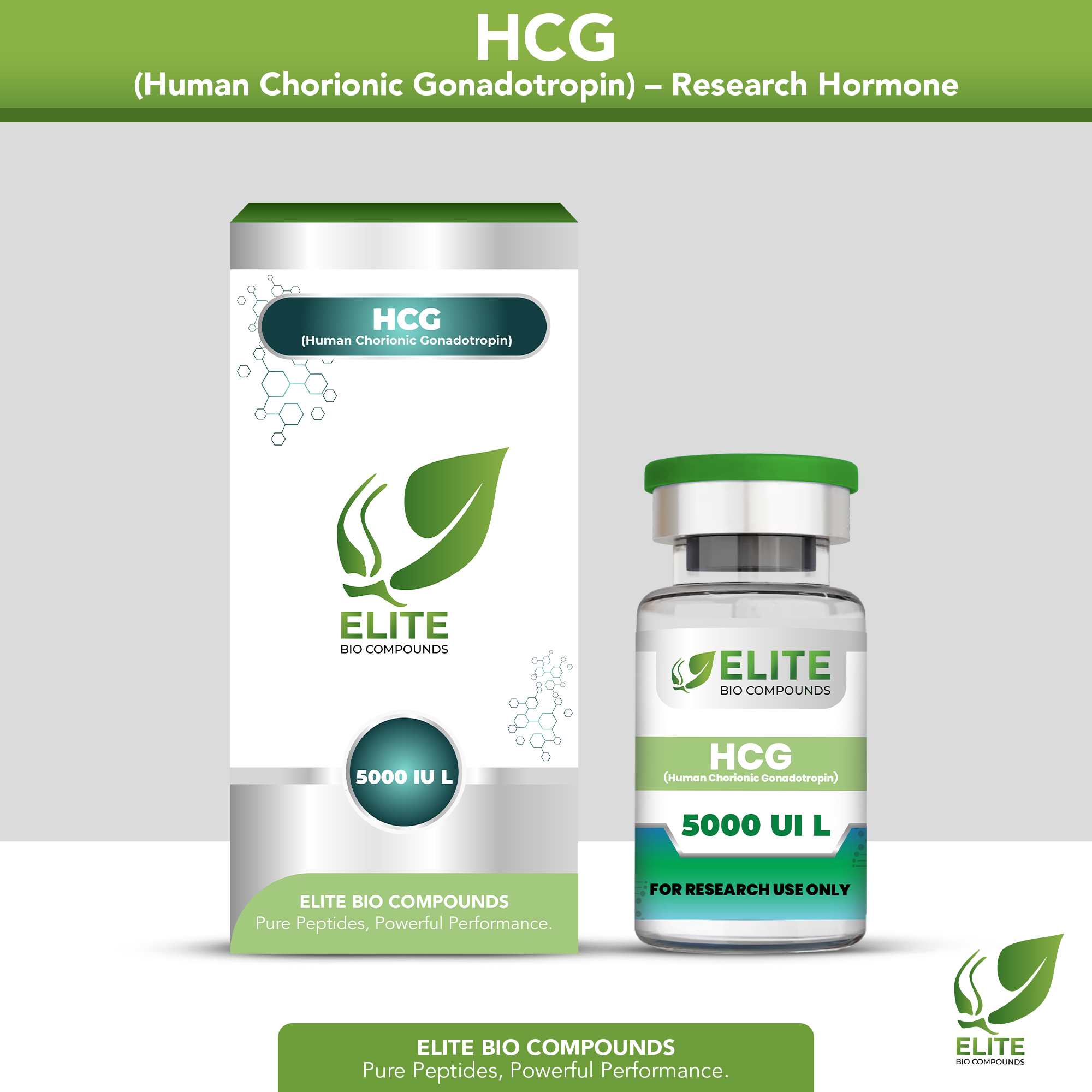 HCG (5000 IU) | Hormone Support Peptide | COA Verified