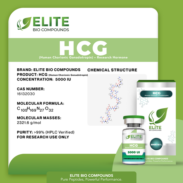 HCG (5000 IU) | Hormone Support Peptide | COA Verified