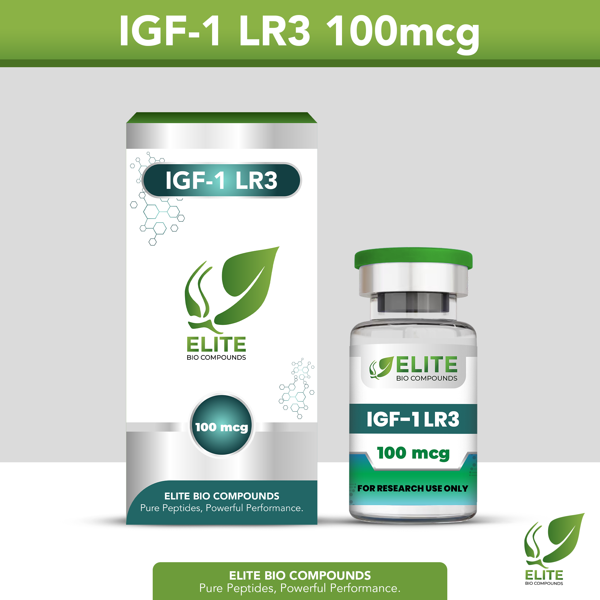 IGF-1 LR3 100mcg – Muscle Development, Recovery & Wellness Support | COA Verified