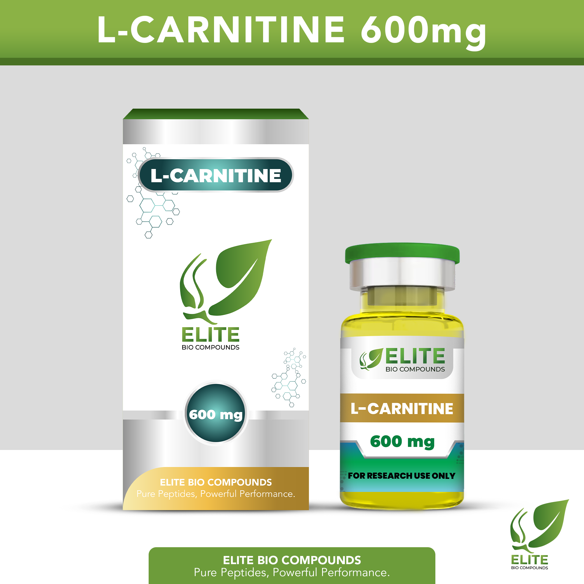 L-Carnitine 600mg – Fat Metabolism, Energy Production & Wellness Support