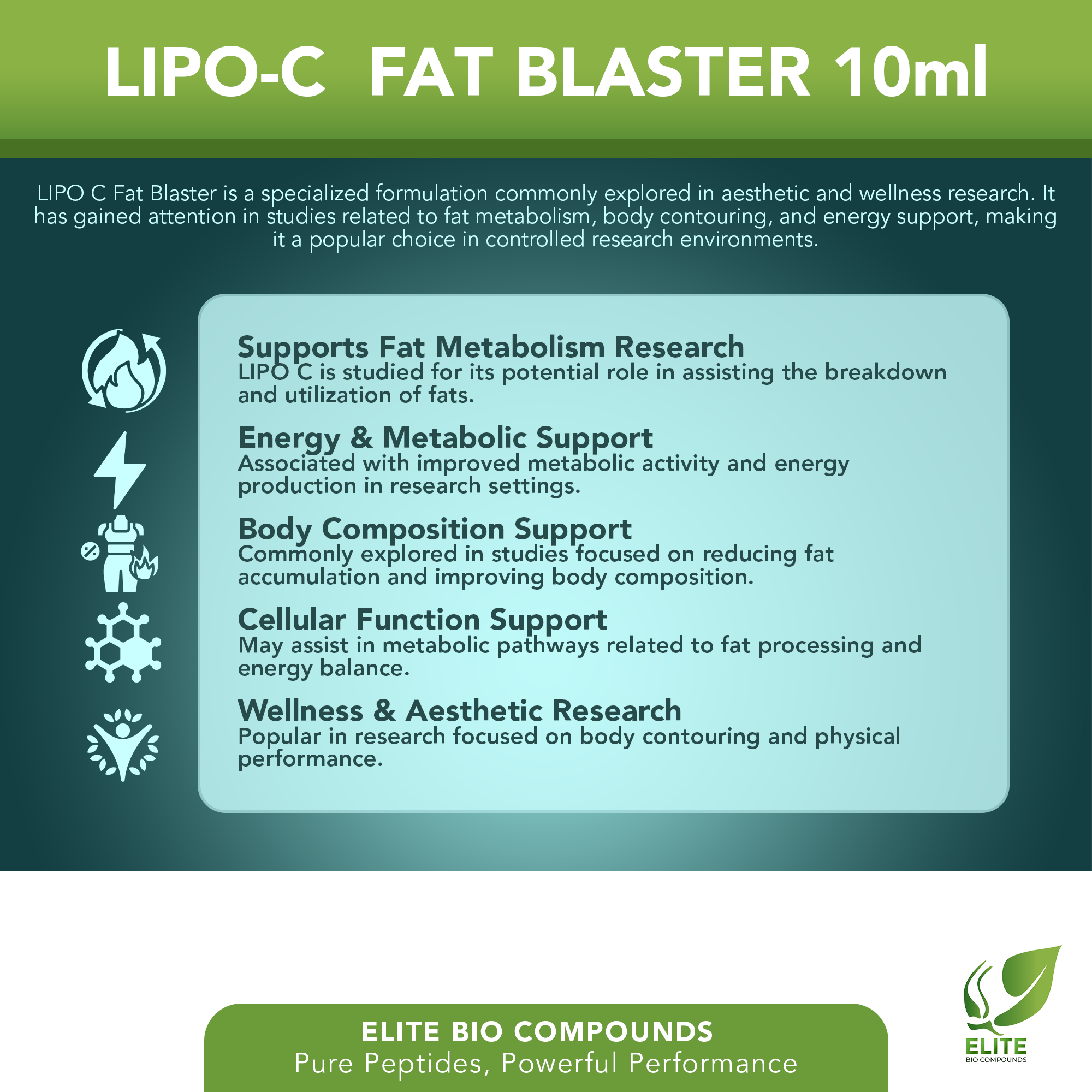 LIPO-C Fat Blaster 10ml – Energy Boost, Metabolic Support & Active Lifestyle