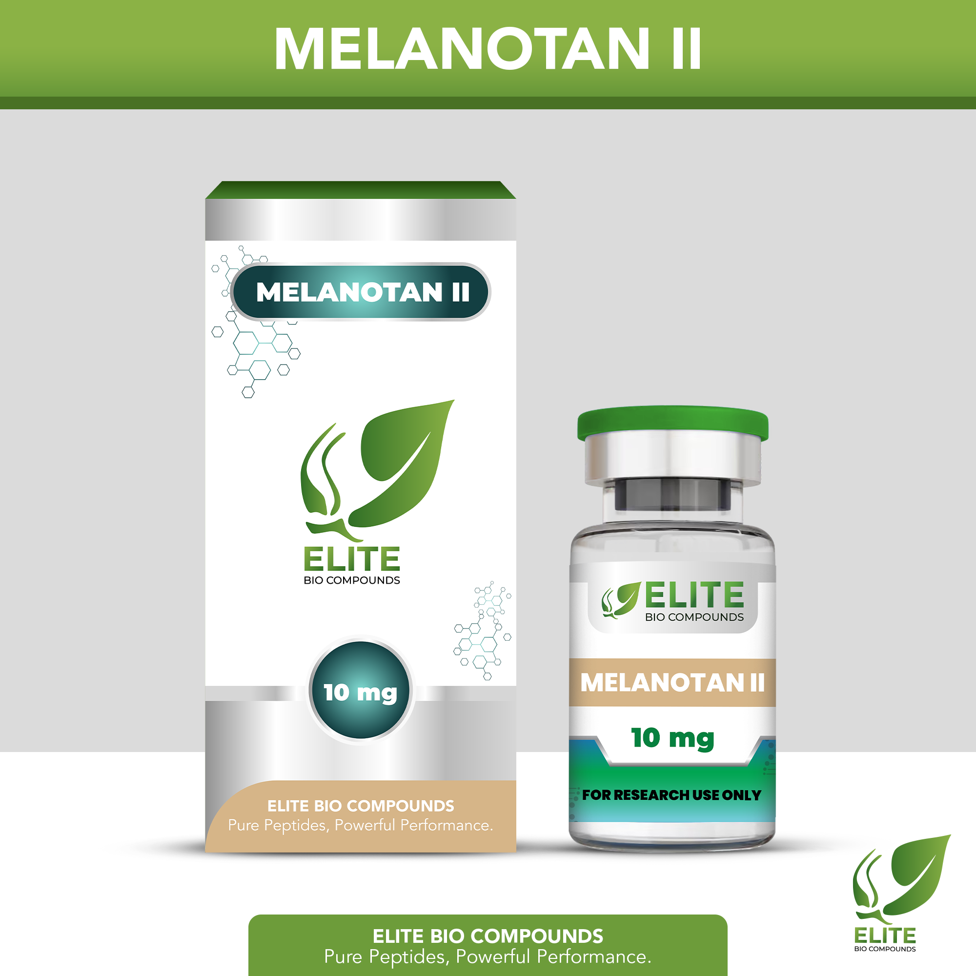Melanotan II (10 mg) | Melanocortin Peptide | Skin Pigmentation Support | COA Verified