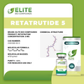 Retatrutide (5 mg) | Triple Agonist Peptide for Metabolic & Weight Support | COA Verified | ≥99% Purity