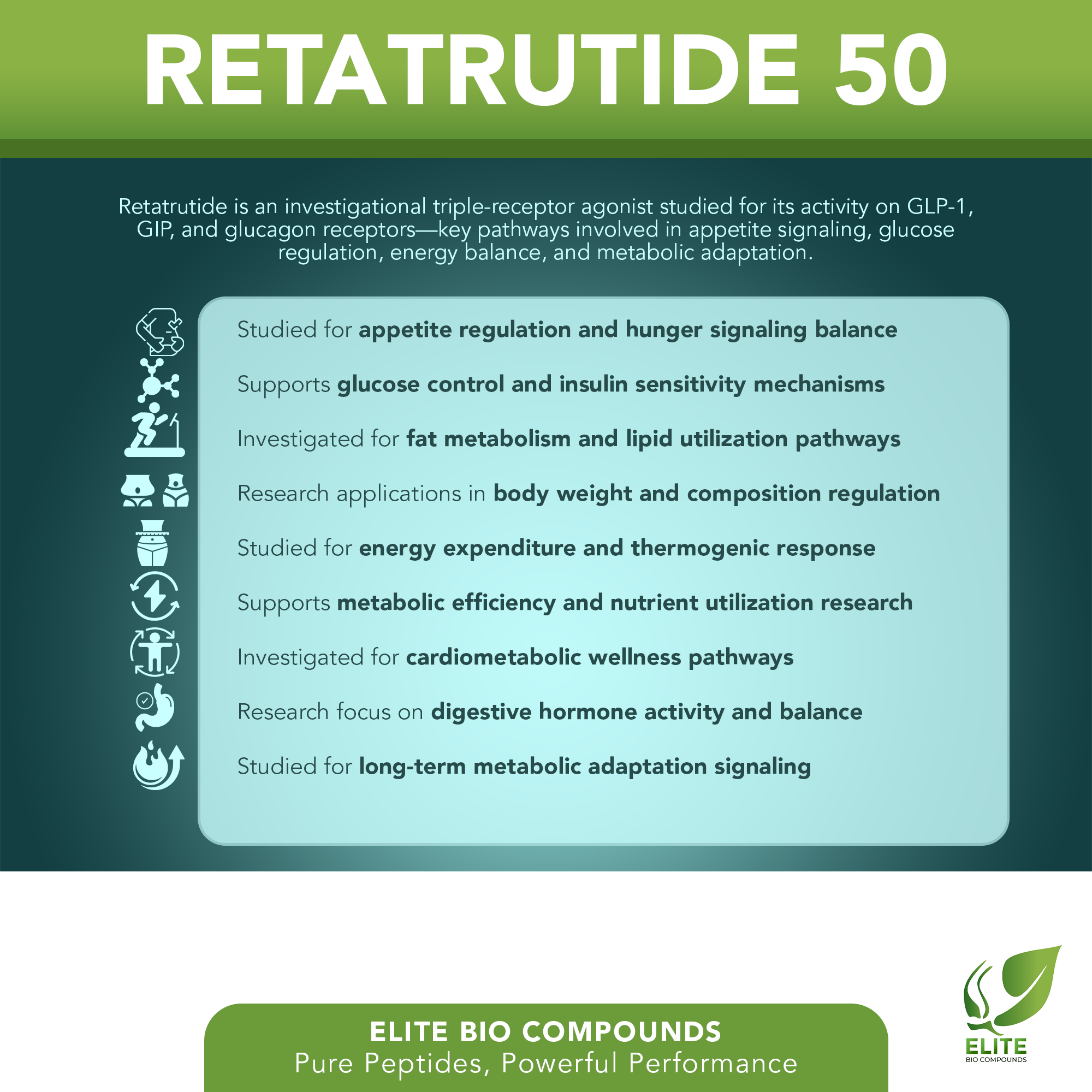 retatrutide glp-1 gip glucagon receptor agonist Meet Retatrutideor as we like to call it, Shredatrutidethe next-gen powerhouse in metabolic health. This triple targets GLP-1, GIP, and receptors, helping to: Curb appetite Boost energy expenditure RetatrutideA Game Changer in Obesity
