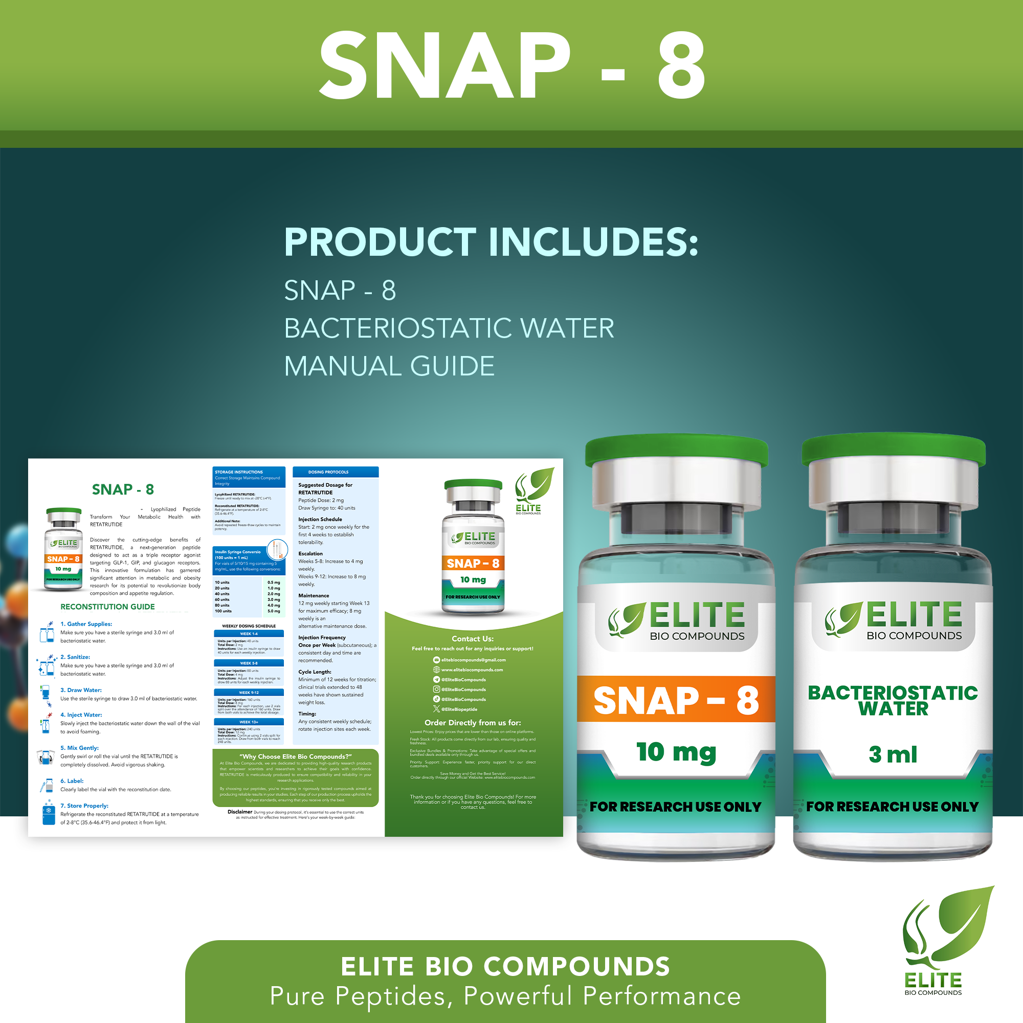 SNAP-8 (10 mg) | Skin Smoothing & Anti-Aging Support | COA Verified