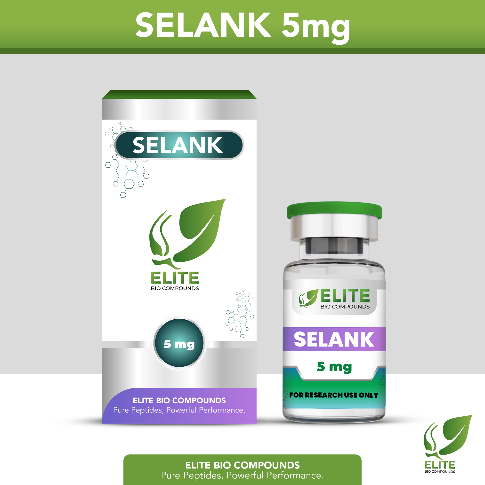 Selank 5mg – Mental Clarity & Calm Support | COA Verified