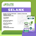 Selank (10 mg) | Cognitive Enhancement, Stress Relief & Neural Support | COA Verified