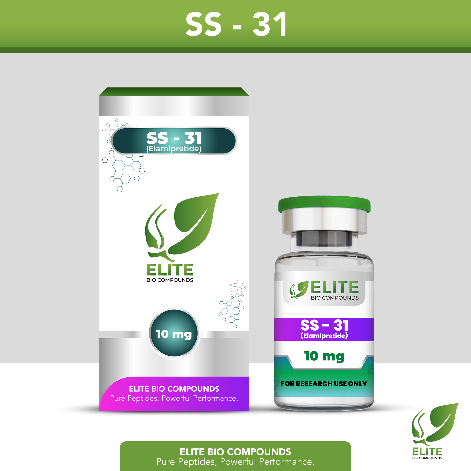 SS-31 (10 mg) | Mitochondrial & Cellular Energy Support | COA Verified
