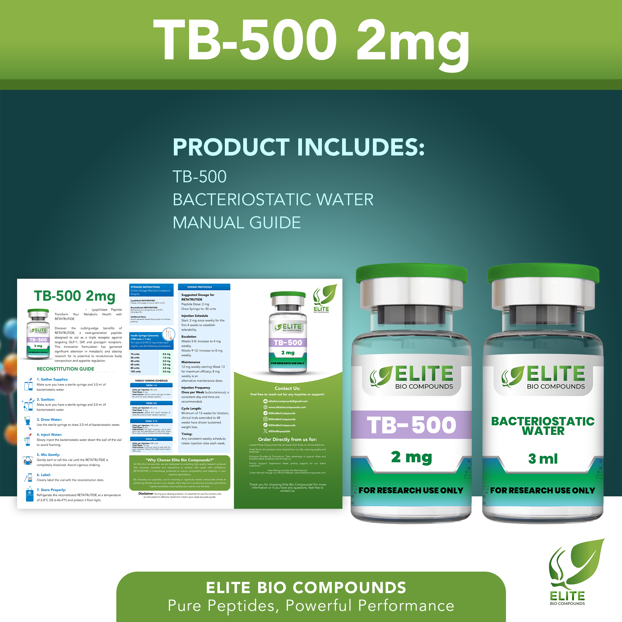 TB-500 (Thymosin Beta-4) 2mg – Joint, Mobility & Recovery Support | COA Verified