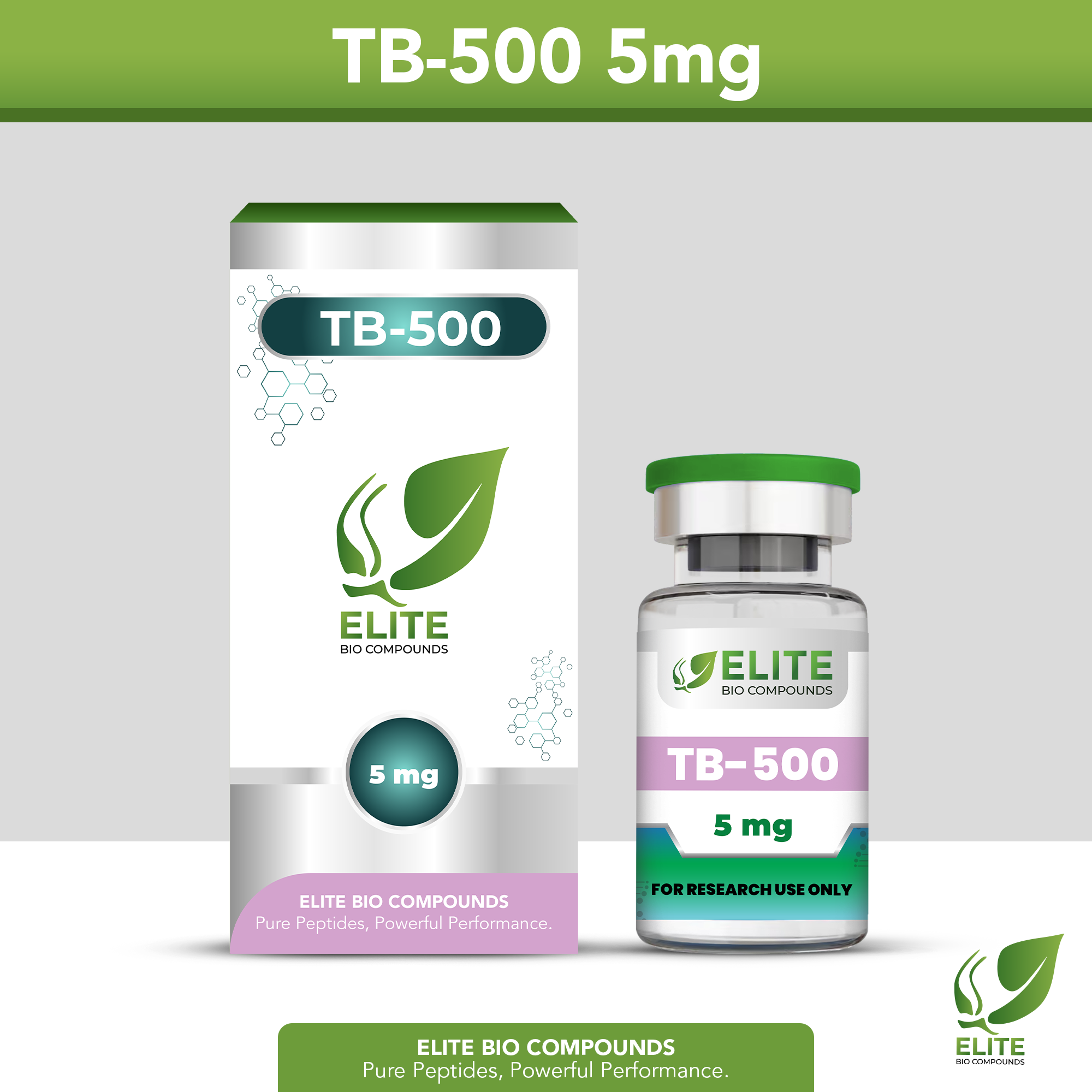 TB-500 (Thymosin Beta-4) 5mg – Recovery, Flexibility & Active Lifestyle Support | COA Verified