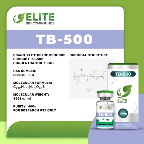 TB-500 (10 mg) | Healing, Recovery & Performance Support| COA Verified