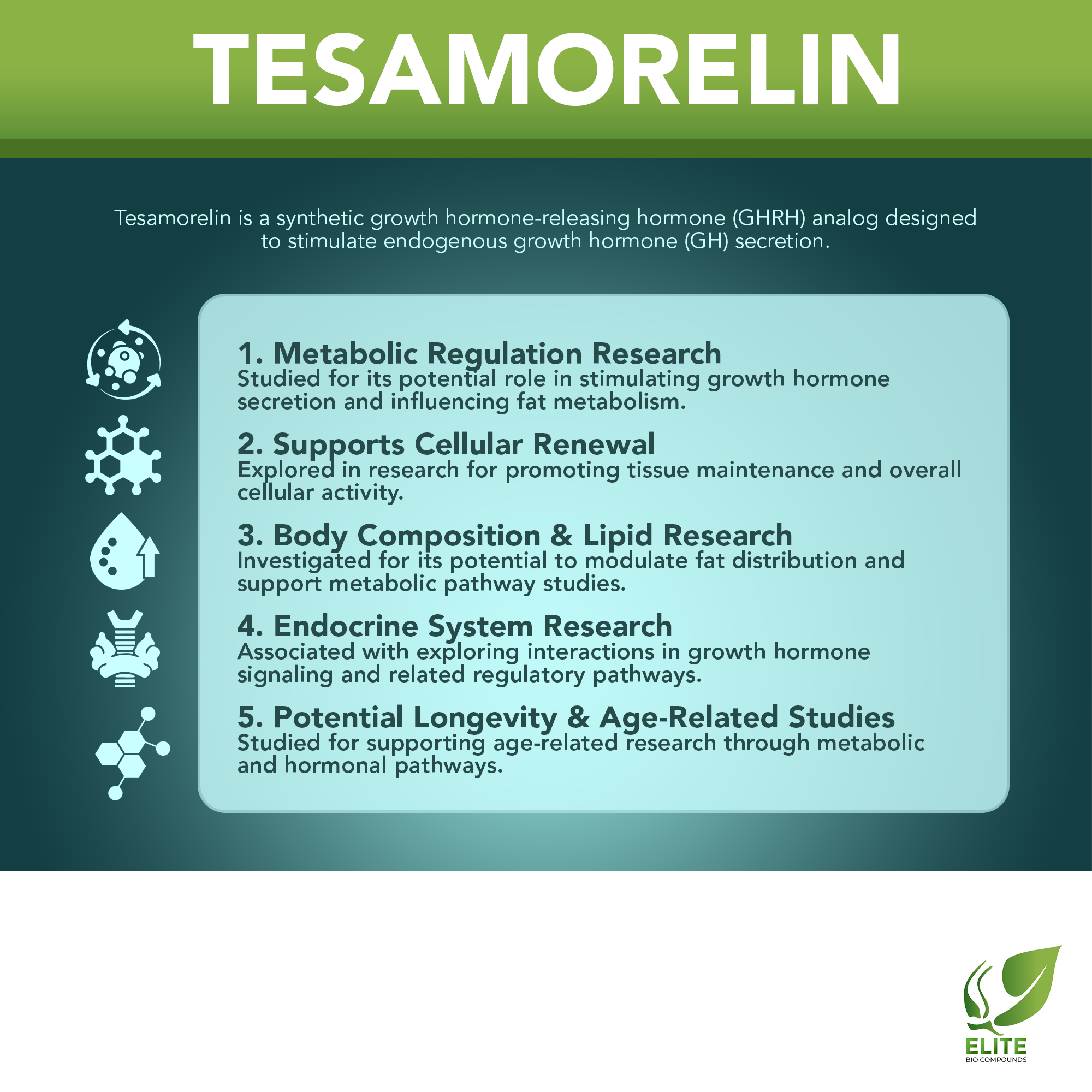 Tesamorelin (10 mg) | Belly Fat Reduction, Lean Muscle & Metabolic Support | COA Verified