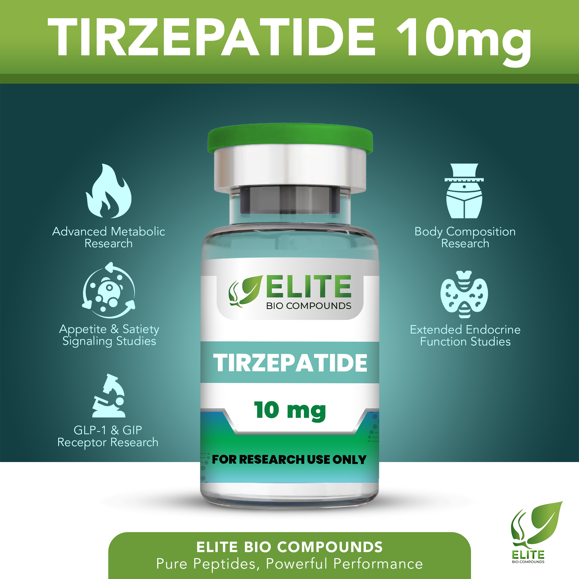Tirzepatide 10mg – Advanced Metabolism & Wellness Support | COA Verified
